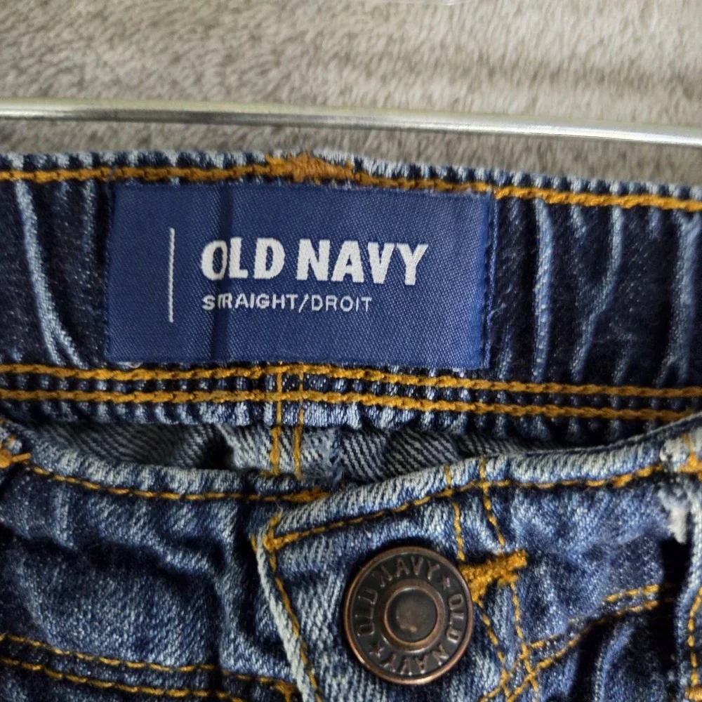 Old Navy Toddlers Size 2T Elastic Waist Pull On Jeans Blue